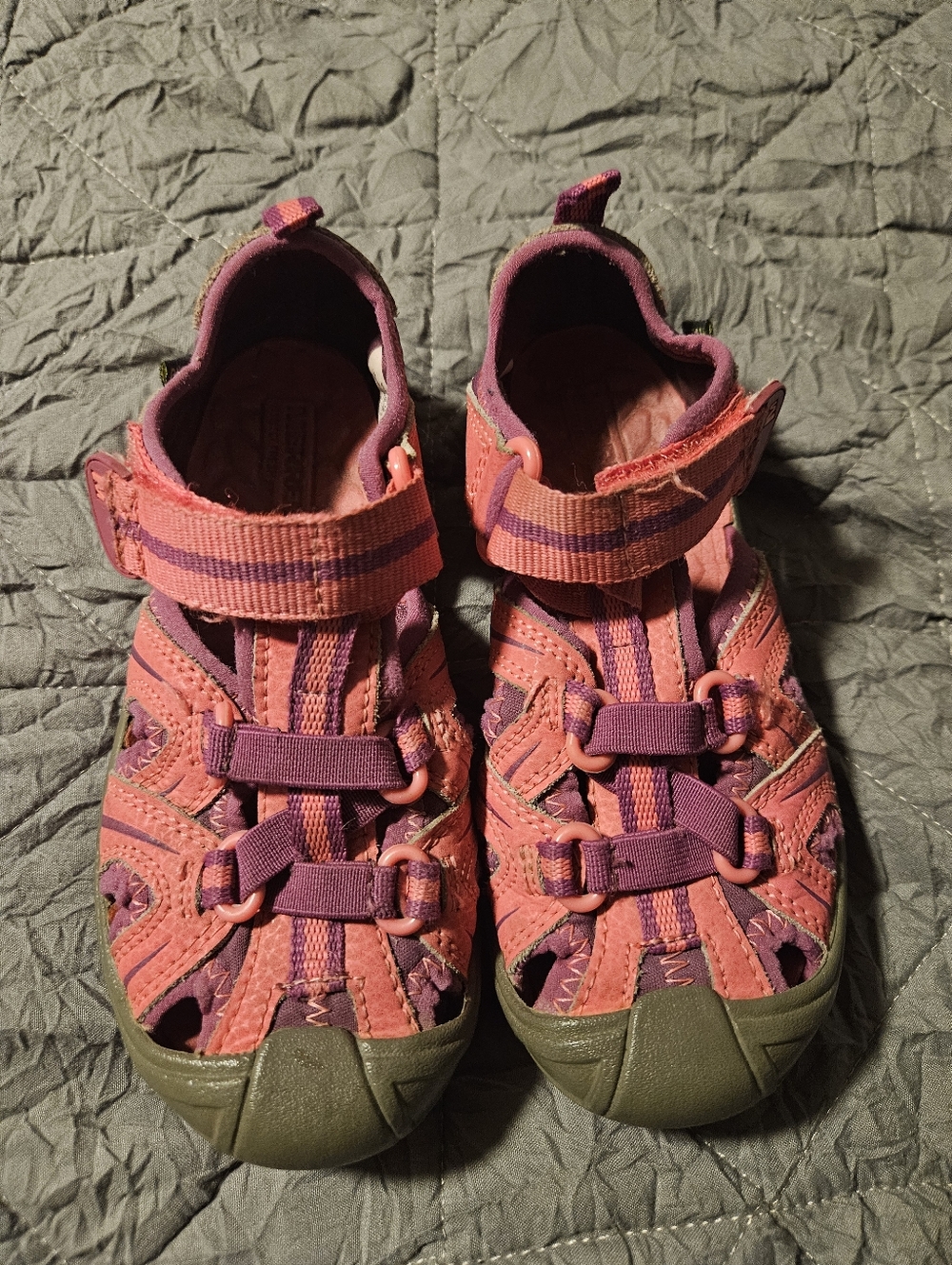 Merrell Little Girls Pink Hydro Sports Sandals Size 11